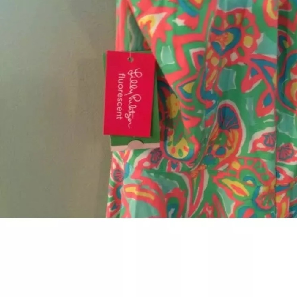 LILLY PULITZER MultiColor Summer "Zo Dress" Size 4 - Picture 7 of 12